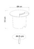 Миниатюра фото тротуарный светильник arte lamp piazza a3221in-1bk | 220svet.ru